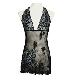 Fredericks of Hollywood Lace Lingerie Top Size Medium
